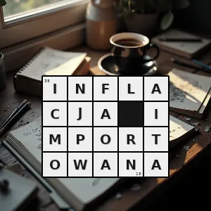 Hasło krzyżówkowe odmiana inflacji kosztowej którą wywołuje wzrost cen towarów sprowadzanych z zagranicy - inflacja importowana – rozwiązanie, synonimy, podpowiedzi i definicje krzyżówkowe